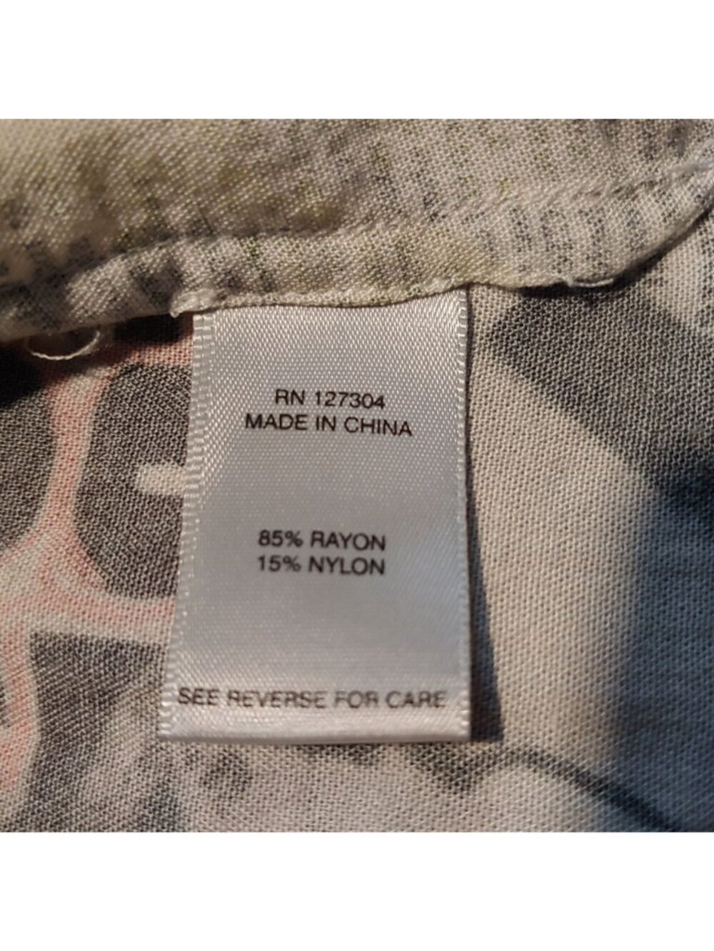 John Mark Oversize Blouse Haute Couture Newspaper Print Art Interesting L - Picture 8 of 11